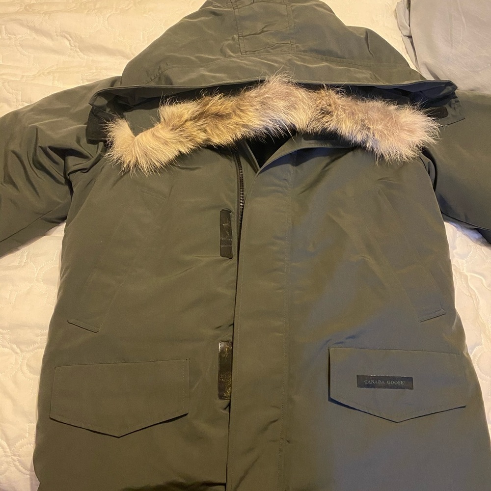 Canada Goose Langford Gray XXL Black Label Hood